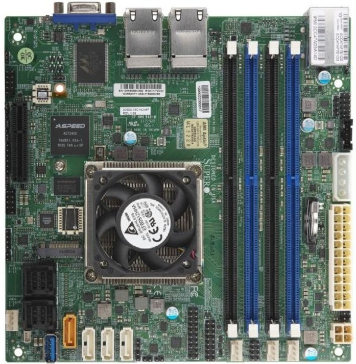 Supermicro MBD-A2SDI-8C-HLN4F-O