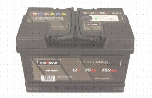 MaXgear 12V 75Ah 750A 85-0013