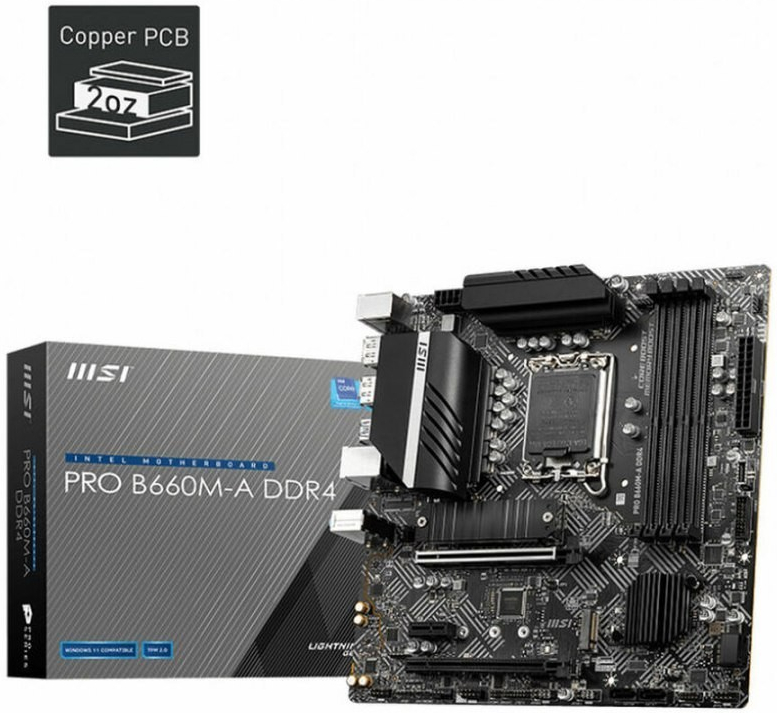 MSI PRO H610M-G DDR4