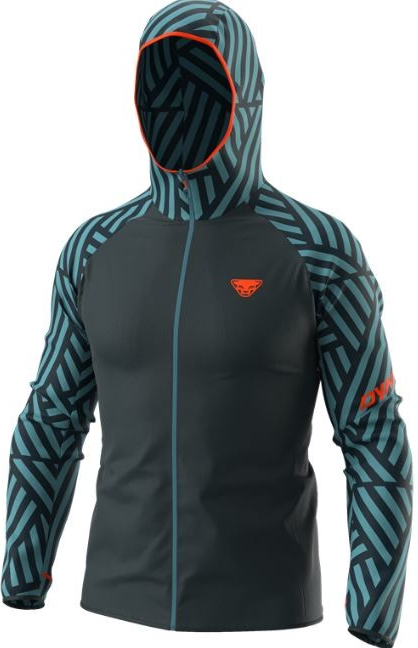 Dynafit Trail Graphic Wind Jkt M storm blue