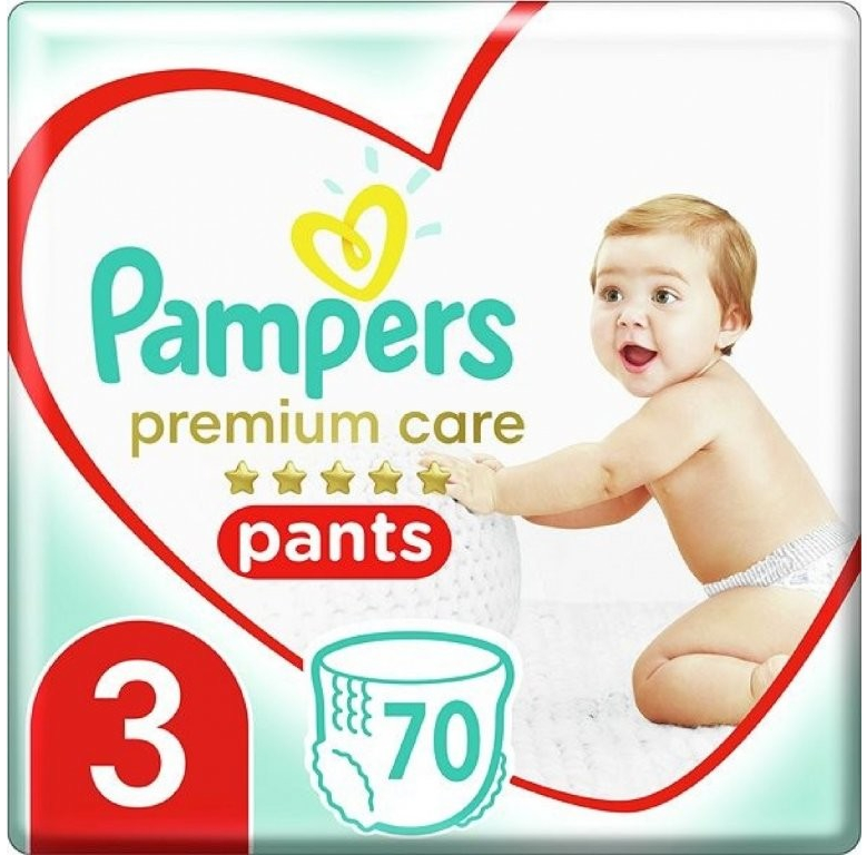 Pampers Premium Care 3 70 ks
