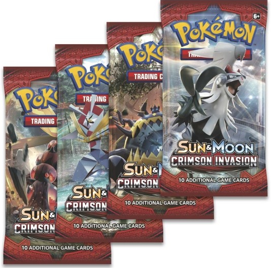 Pokémon TCG Crimson Invasion Booster