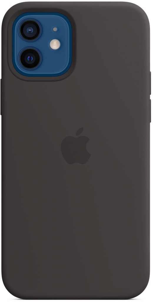 Apple iPhone 12 / 12 Pro Silicone Case with MagSafe Black MHL73ZM/A