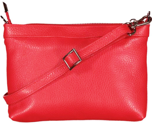 Estelle kožená kabelka LI-1767-D58 červená