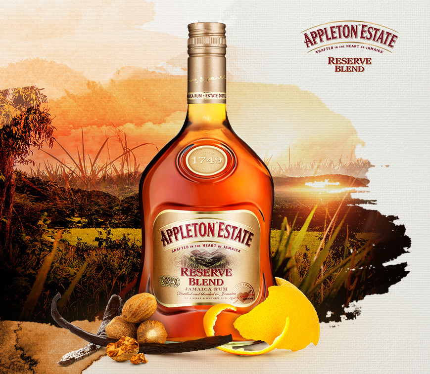 Appleton Estate Reserve Blend 8y 40% 0,7 l (holá láhev)