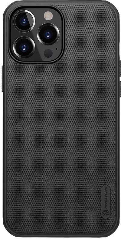 Pouzdro Nillkin Super Frosted iPhone 13 Pro černé (Without Logo Cutout)
