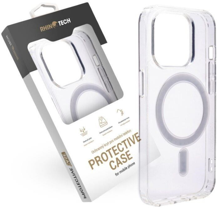 RhinoTech MAGcase Clear Apple iPhone 15 Pro čiré