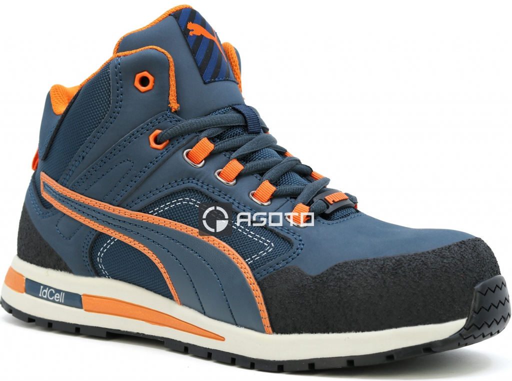 Puma Crosstwist Mid S3 obuv modrá