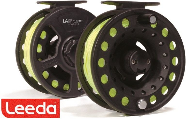 Leeda RTF Fly Reel 7/8 with WF7F Fly Line