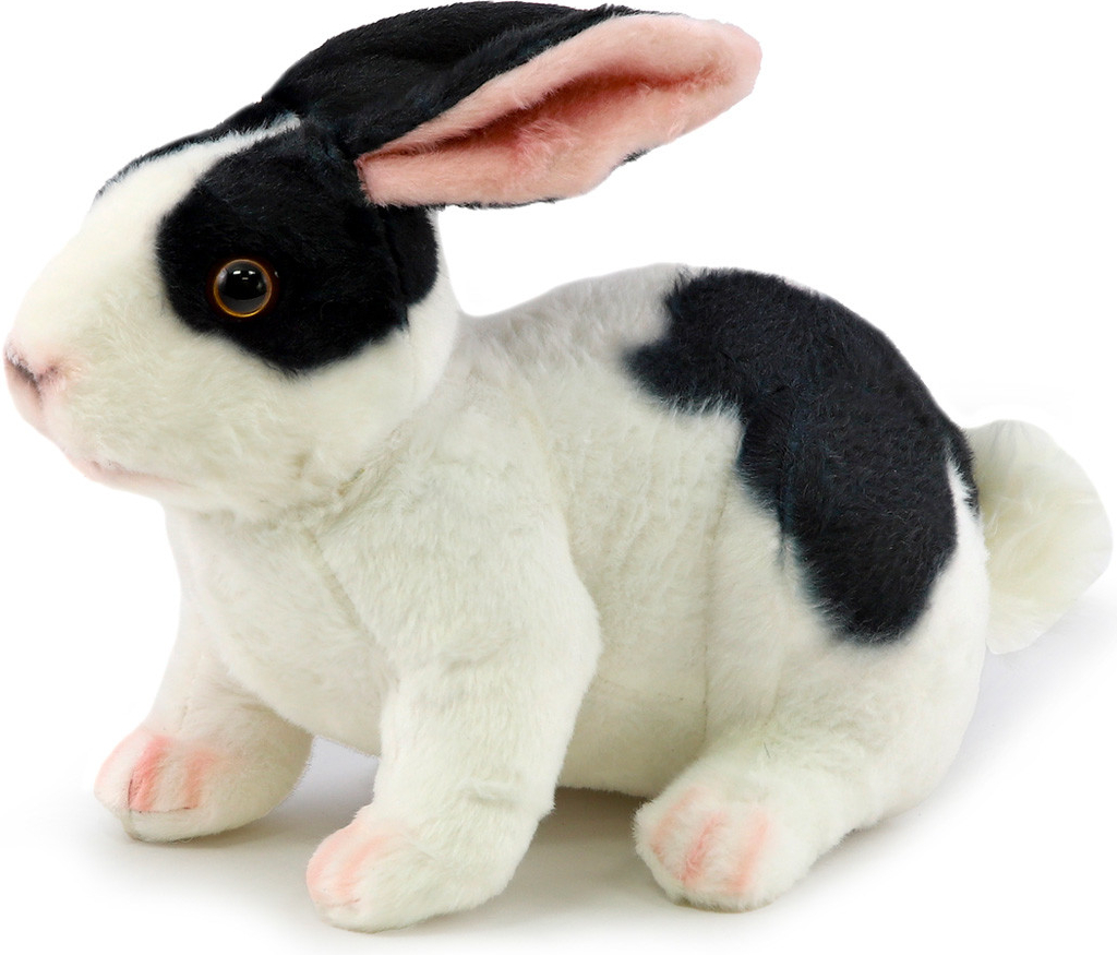 andos králík bílo-černý 30 cm