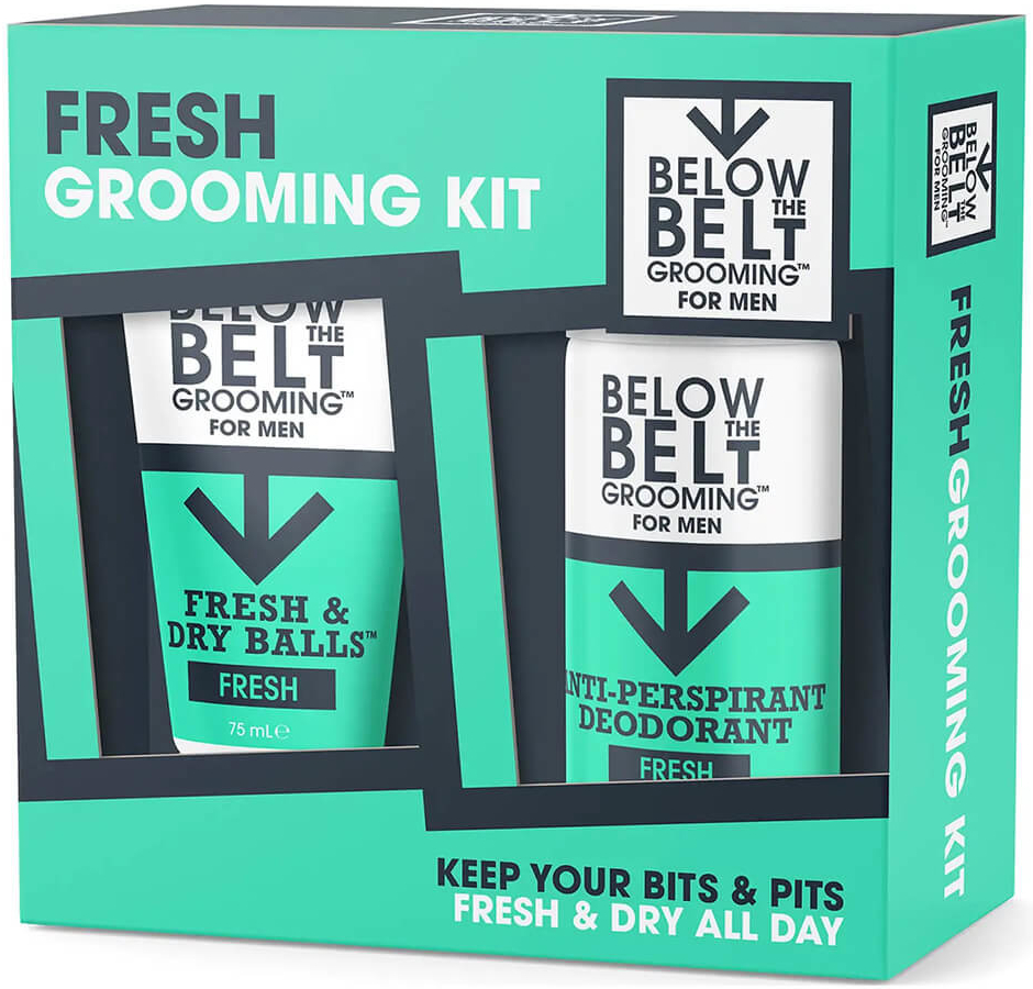 Below the Belt Grooming Fresh gel na intimní partie pro muže 75 ml + deodorant na intimní partie 150 ml