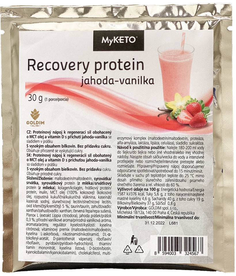 MyKETO Recovery protein 30 g