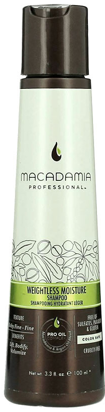 Macadamia Weightless Moisture Shampoo 100 ml