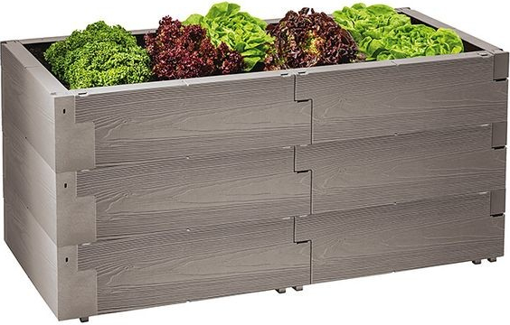 Juwel Vysoký záhon Timber plast 130 x 60 x 60 cm 20471