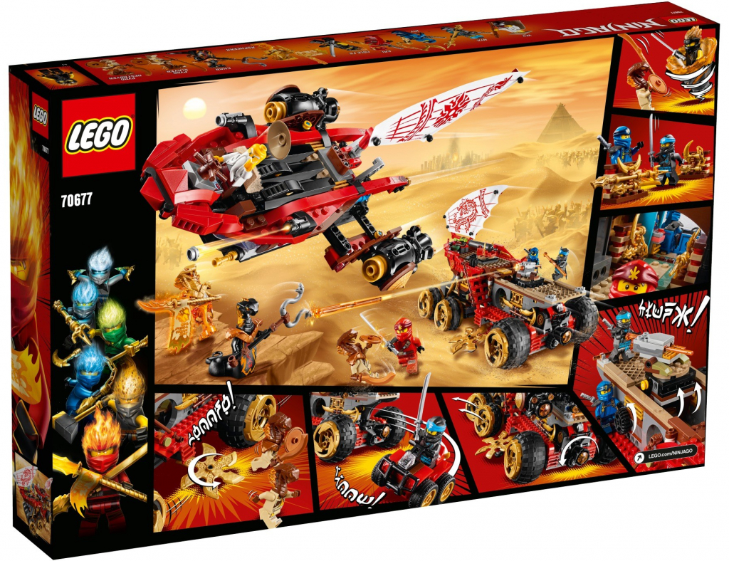 LEGO® NINJAGO® 70677 Pozemní Odměna osudu