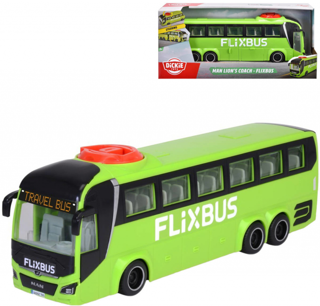 Dickie Autobus MAN Flixbus - 26,5 cm