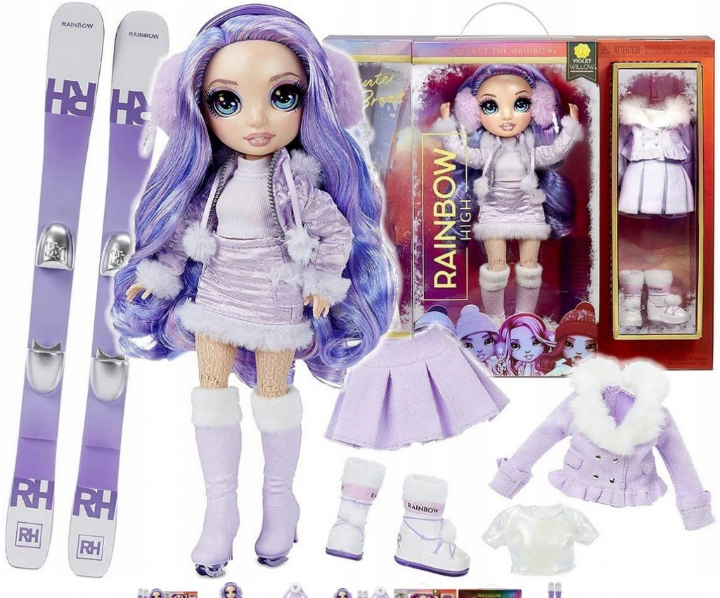 Mga Rainbow High Winter Break Fashion Violet Willow