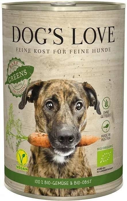 Dog\'s Love B.A.R.F. 100% BIO Vegan Greens 400 g
