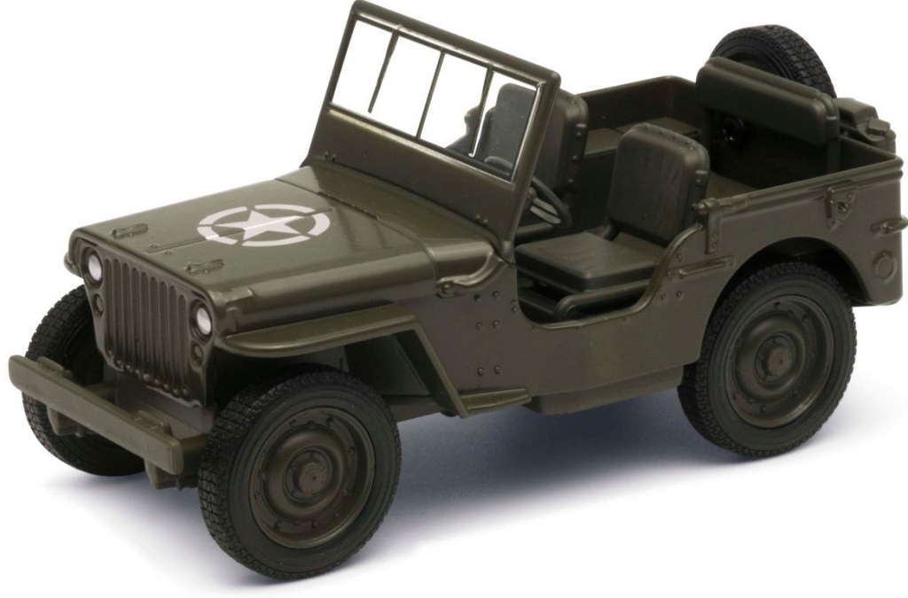 Welly Jeep Willys MB 1941 bez střechy 1:34