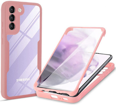 Pouzdro Beweare 360 oboustranné TPU Samsung Galaxy A34 5G - růžové