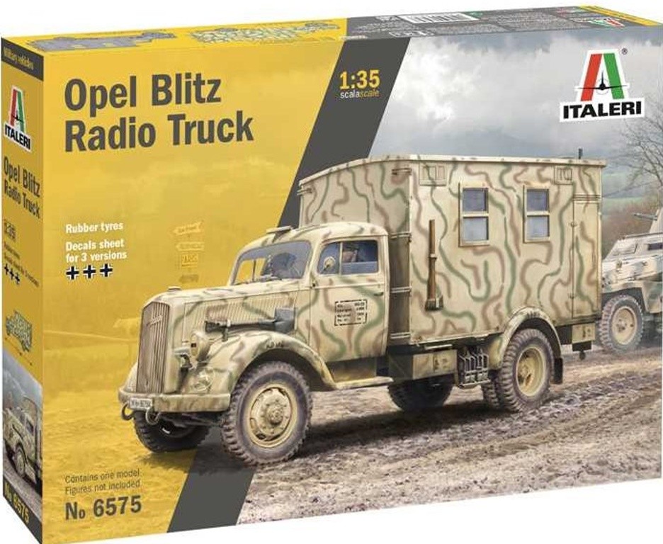 Italeri Opel Blitz Radio Truck Model Kit 6575 1:35