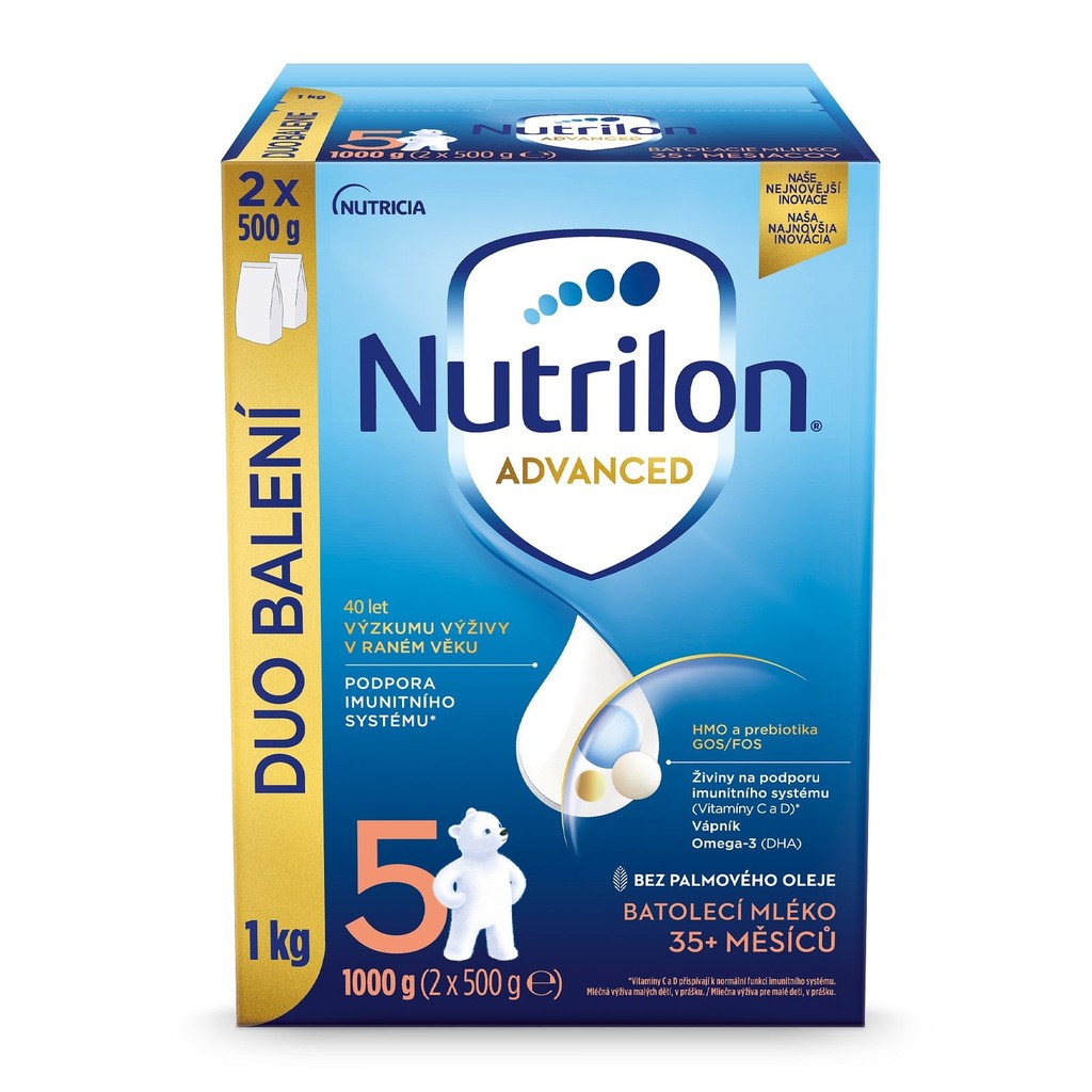 Nutrilon 5 Advanced DUO balení 1 kg