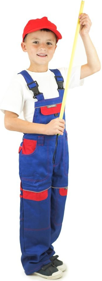Ardon H8702 Kalhoty Cool Trend s laclem dětské modro-červená