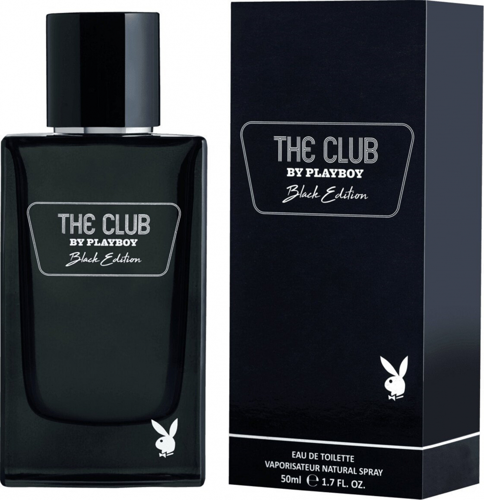 Playboy The Club Black toaletní voda pánská 50 ml