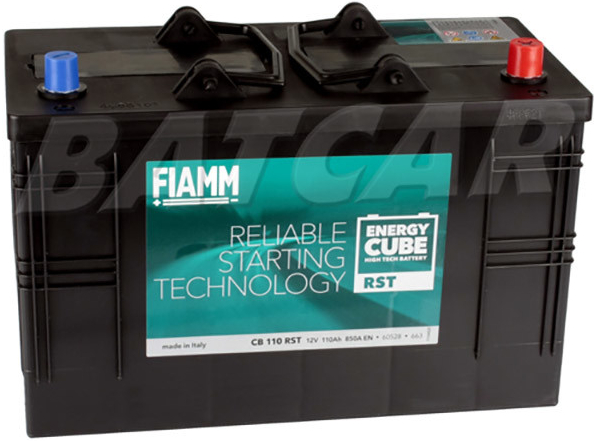 Fiamm Energy Cube RST 12V 110Ah 850A CB 110 RST