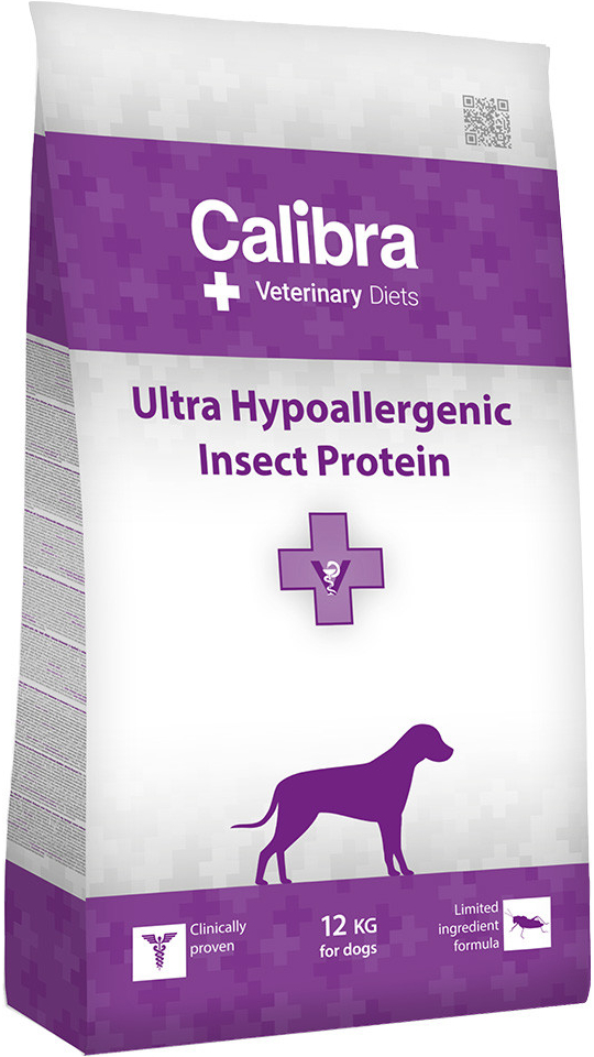 Calibra Veterinary Diet Dog Ultra-Hypoallergenic Insect 2 x 12 kg