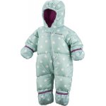COLUMBIA dětská kombinéza SNUGGLY BUNNY™ DOWN BUNTING-BABY - Aqua Haze Large Dot