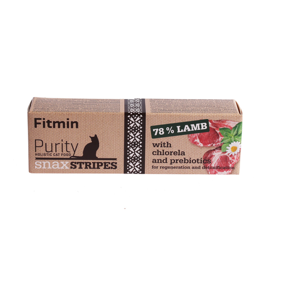 Fitmin cat Purity Snax STRIPES lamb 35 g