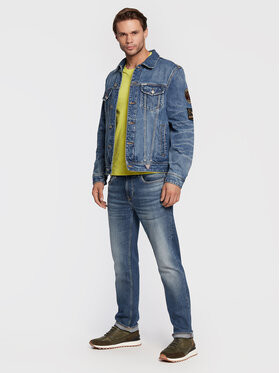 Guess jeansová bunda Dillon M2BXN1 D2IB0 modrá