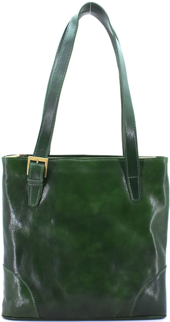 Arteddy dámská kožená kabelka zelená