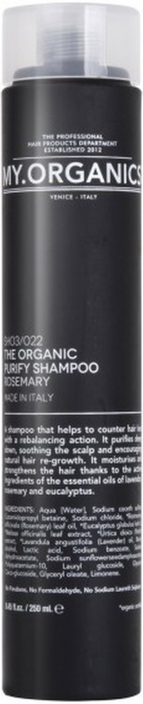 The Organic Purify Shampoo Rosemary 250 ml