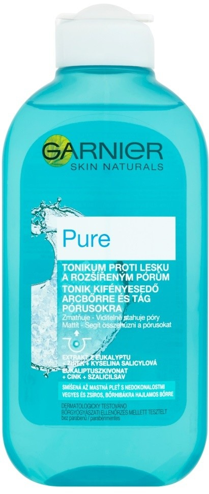 Garnier Pure Purifying Astringent Tonic čisticí tonikum pro aknózní pleť 200 ml