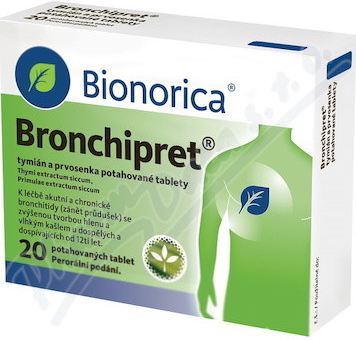 BRONCHIPRET TYMIÁN A PRVOSENKA POR TBL FLM 20