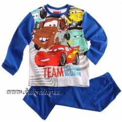 Pyžamo Cars modré
