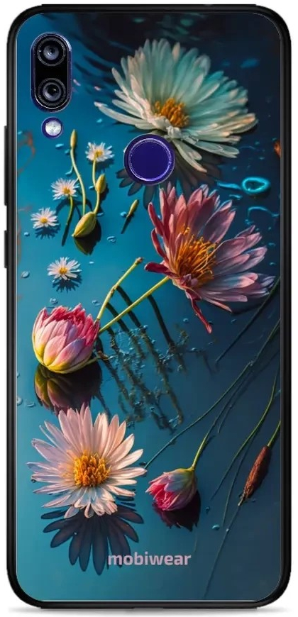 Pouzdro Mobiwear Glossy Xiaomi Redmi Note 7 - G013G Květy na hladině