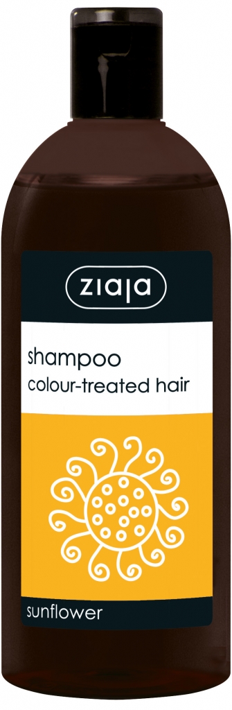 Ziaja Sunflower šampon s výtažkem ze slunečnice pro barvené vlasy 500 ml