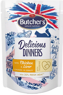 Butcher\'s Classic Delicious Dinners s kuřecím masem a játry 100 g