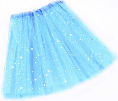 INFI COMP LED svítící sukně PRINCESS Modrá LEDPR002