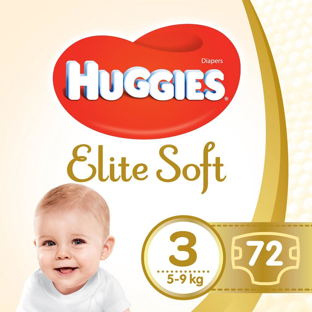 Huggies Extra Care 3 72 ks