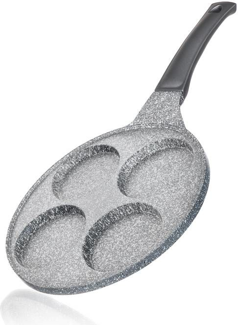 Banquet na 4 lívance s nepřilnavým povrchem Granite Grey 26 cm