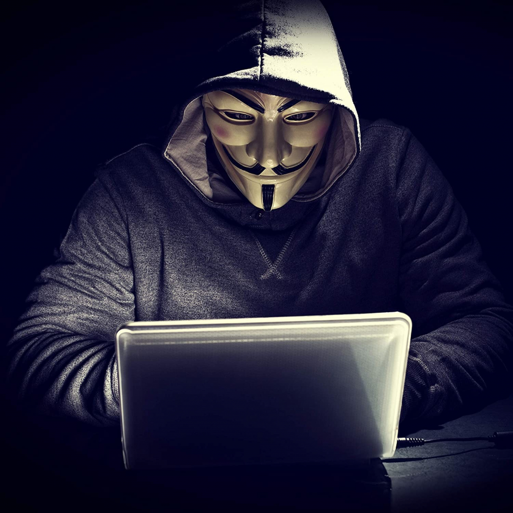 Pouzdro Karnevalová maska Vendeta - Anonymous