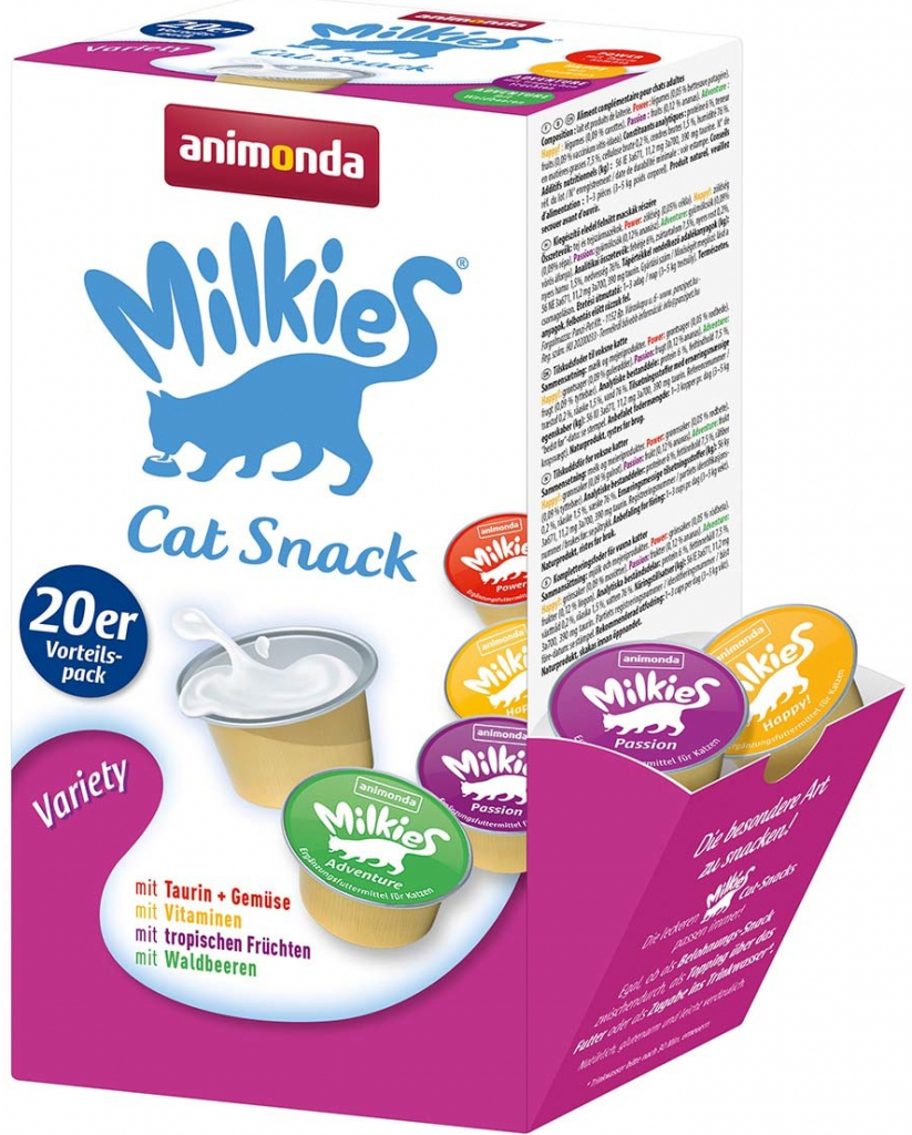 Milkies Variety Cups 20 x 15 g