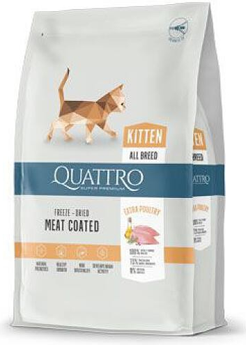 Quattro Cat Superpremium Kitten Drůbež 1,5 kg