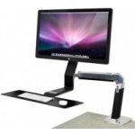 ERGOTRON WorkFit-A, Singel HD, Polished aluminum,...