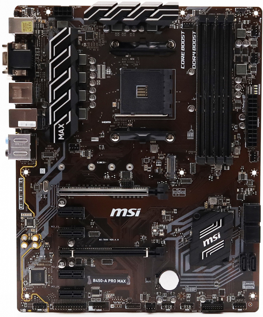 MSI B450-A PRO MAX