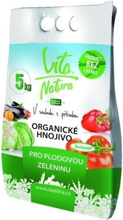 Vita Natura Organické hnojivo pro plodovou zeleninu 5 kg